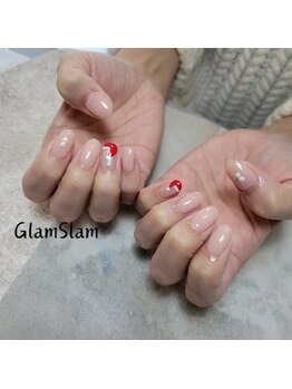 グラムスラム 福島店(GLAMSLAM)/クリスマスネイル♪