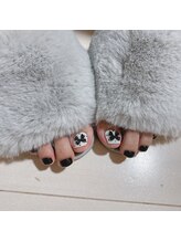 ネイルミュウ(Nail miu)/#ドット×リボン