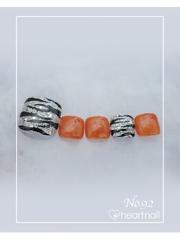 はあとねいる 柏高柳駅前店/フットネイル：No.92