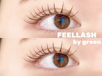 フィールラッシュ バイ グリーン(FEELLASH by green)/LED120本(ナチュラルデザイン)
