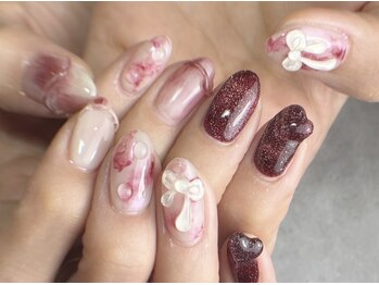 クロレ(Nail Salon COLORE)/リボンネイル 担当:粥川