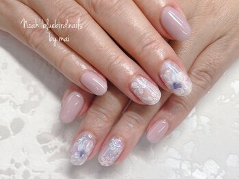 ノアブルーバードネイルズ(Noah' bluebird .nails)/J：ジャケデザイン
