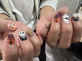 ハロウィンネイル