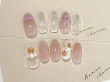ココネイル(CoCo Nail)/フラワー×バレリーナ