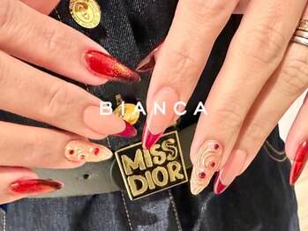 ビアンカ 名駅店(Bianca)の写真/《理想の長さ＆形に！》お爪の悩みに寄り添います！ブライダルにもオススメです★ロングスカルプ大歓迎