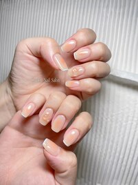 大人気チークネイル￥8500