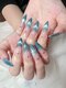 エーネイル(A nail)の写真/華やか&持ちが良い！１ランク上の指先♪スカルプ(ワンカラー/ラメグラ/カラグラ)￥8800、付け放題￥11000♪
