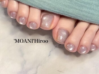 モアニ ヒロオ 渋谷店(MOANI Hiroo)の写真/フットネイル&ハンド同時施術OK◎パラジェル、フィルイン技術で保ちも抜群!快適なネイルを楽しみませんか？