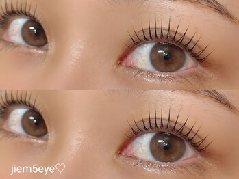 ジェイムファイブアイ(Jiem 5 eye)/まつげパーマ＆パリジェンヌ
