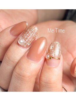 ミータイム(Me Time)/大人のベージュ×ツイード