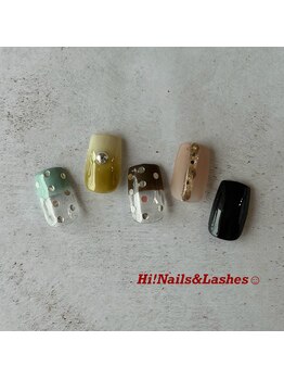ハイネイルアンドラッシーズ(Hi! Nails&Lashes)/定額デザイン