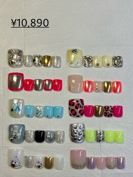 フット 定額デザイン ￥10,890-