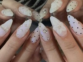 【Kana.y】ドットフラワー