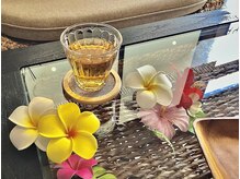 施術後はお茶を飲みながらお会計をしていただき終了