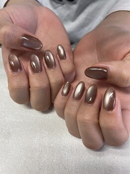 プティットスリール 半田店(Petit Sourire)/マグネットネイル