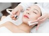 【ツルツル卵肌に♪】超音波毛穴洗淨小顔リンパフェイシャル 60分　¥5,280