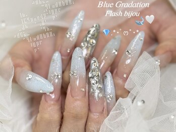 ブルーグラデーション