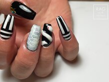 ラグ ネイル(RAG nail)/伊黒小芭内ネイル