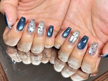 ミューネイル(Miu Nail)/青マグネット