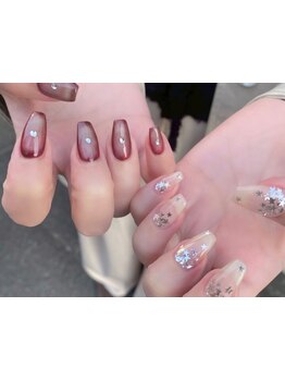 手描きアートが得意なサロン