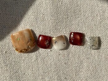 ノンチェ 西宮北口(Nonche)/ボルドーゴールドニュアンス