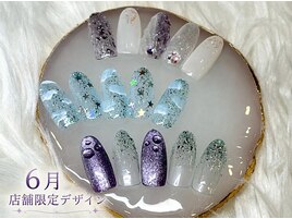 店舗限定ネイル
