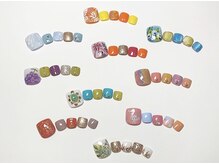 アイリッシュネイル 久屋大通店(Irish Nail)/フット手描きフルアート