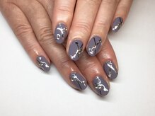 ラウト デコレーションアンドネイルサロン(Lauto Decoration&Nail Salon)/ライン＆ストーンアートネイル
