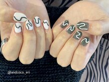 アンドココ 下北沢店(And & coco.)/うねうねネイル