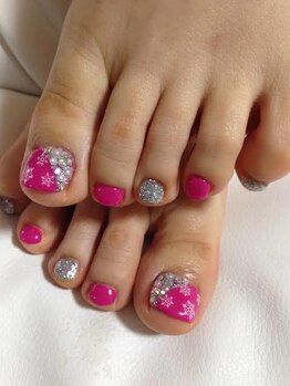 コト(KOTO)/雪/冬/結晶/ピンク/キラキラ