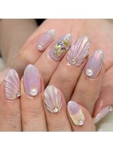 ソラール(SOLAR)/ミラー☆人魚ネイル