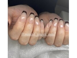 スクエアフレンチネイル！