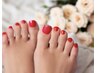 《人気急増♪》FOOTワンカラー＋ふっくら角質ケア￥10.500【初回オフ込】