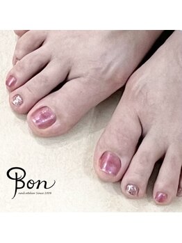 ネイルアトリエ ボン(nail atelier bon)/フットシェラックネイル
