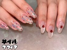 ネイルマフィア 池袋店(NAIL MAFIA)/うるうるハートネイル