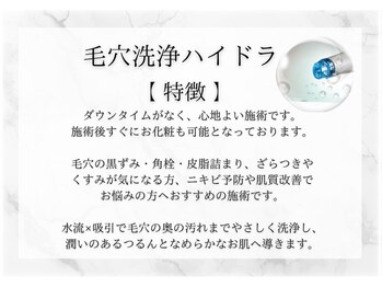リリー 一宮店(Lily)/毛穴詰まりやくすみにおすすめ◎
