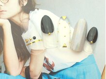 ネイルサロン ティディ(TIDY)/シックなユニコーンネイル