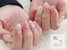 ラクレ 博多店(Lacl'e)/パステルフラワーネイル＊