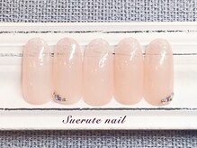 スエルテ ネイルサロン 北千住店/美爪うる艶ネイル ¥7000