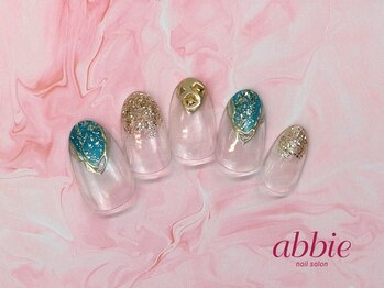 ネイルサロン アビー グランデュオ蒲田店(abbie)/●クリアニュアンス13816