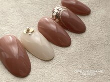 オープンセサミ 練馬/ラメ逆フレンチ/石神井公園