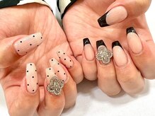 アンクジェーネイル(ankJ.nail)/フレンチ＆ドット★