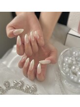 ベルレ(Bellere)/ちゅるんミラーネイル￥6000