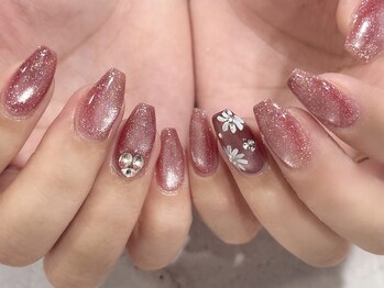 ローラン(LORAN)/マグネットネイル×お花♪