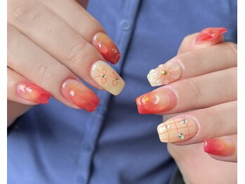 りんごネイル♪