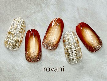 ロヴァニ(rovani)の写真/定額メニューのご用意があるので通い続けやすいのが魅力♪プロの丁寧な施術でお客様の指先を彩ります★