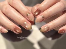 アメリアンドカシェット(Amelie&Cachette)/ニュアンスネイル:aoi
