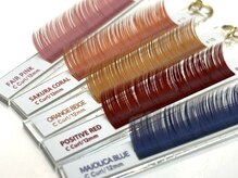 ミニョンアイラッシュデザインサロン　北花田店/フラットマットラッシュカラー♪