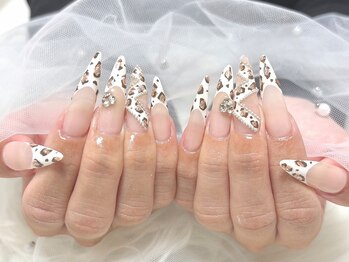 アンジェネイル(Ange nail)/ヒョウ柄♪