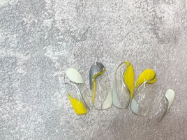個性派うねうねネイル